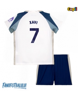 Tottenham Hotspur Xavi Simons #7 Echipament de Fotbal Replică 2025-26 Copii Acasa (+ Șorturi)